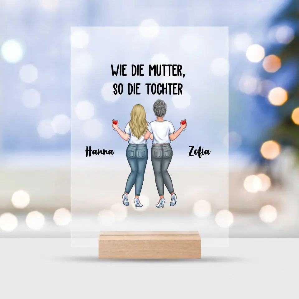 Wie die Mutter, so die Tochter