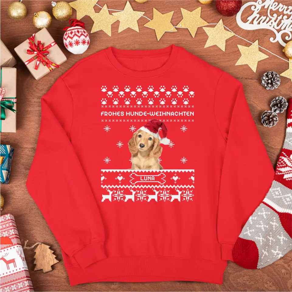 Frohes Hunde-Weihnachten