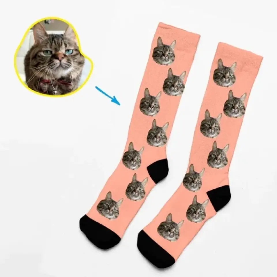Socken mit Ihrem geliebten Haustier