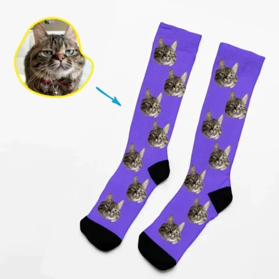 Socken mit Ihrem geliebten Haustier